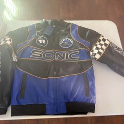 Sonic the Hedgehog Cross Worlds Box lunch Jacket limited editon