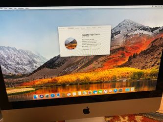 Apple IMac 21.5” w/general keyboard and mouse