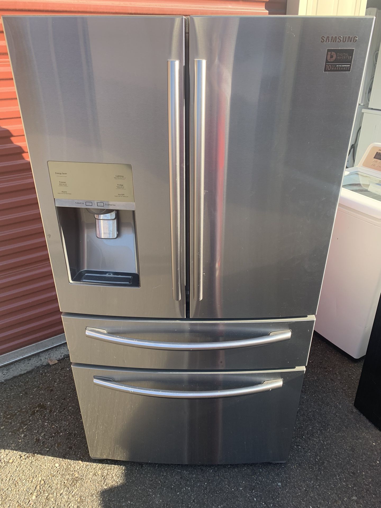 Samsung Stainless Steel Frenchdoor 4 Door Refrigerator With Water And Ice