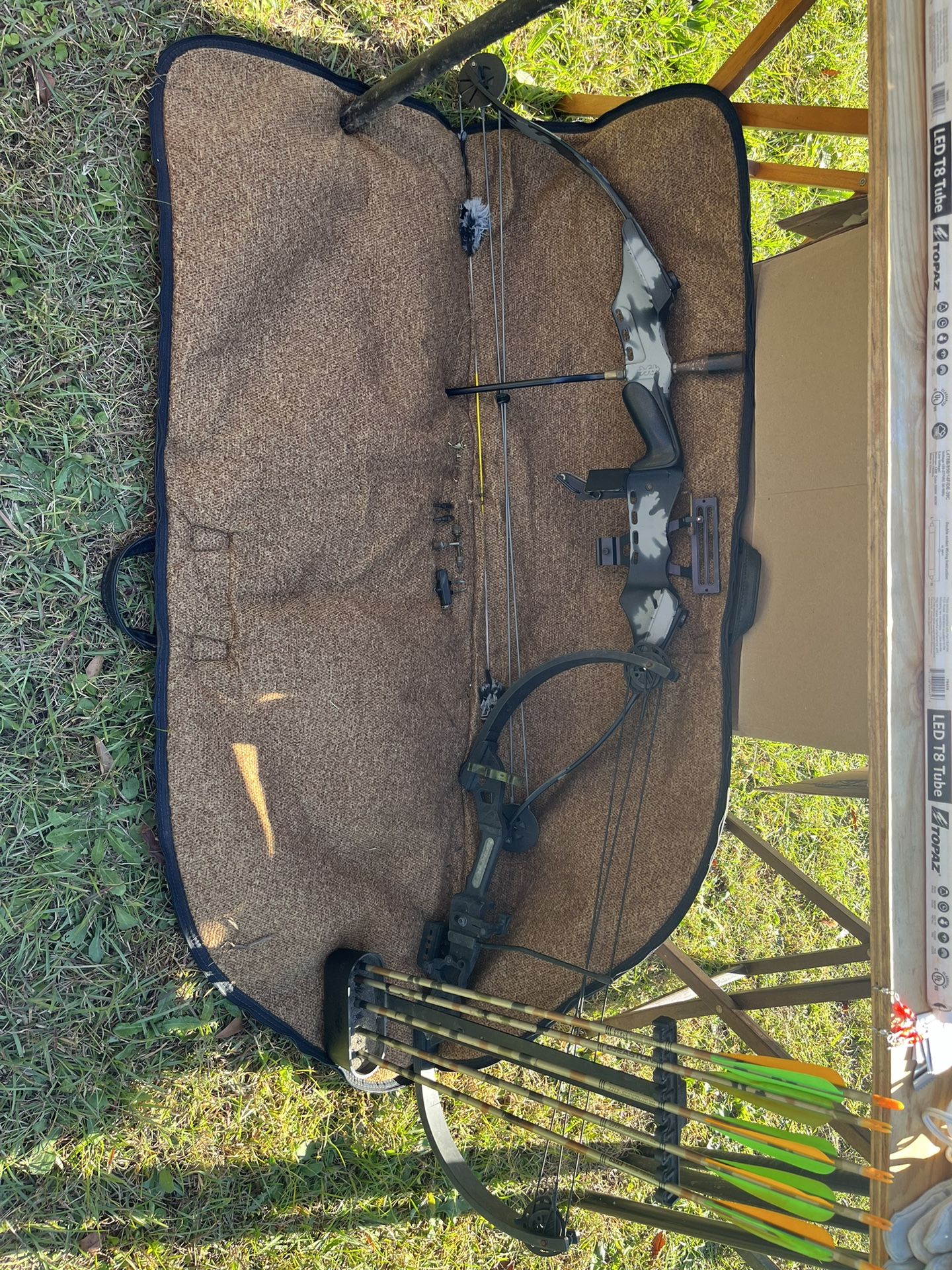 Bow And Arrow With Case