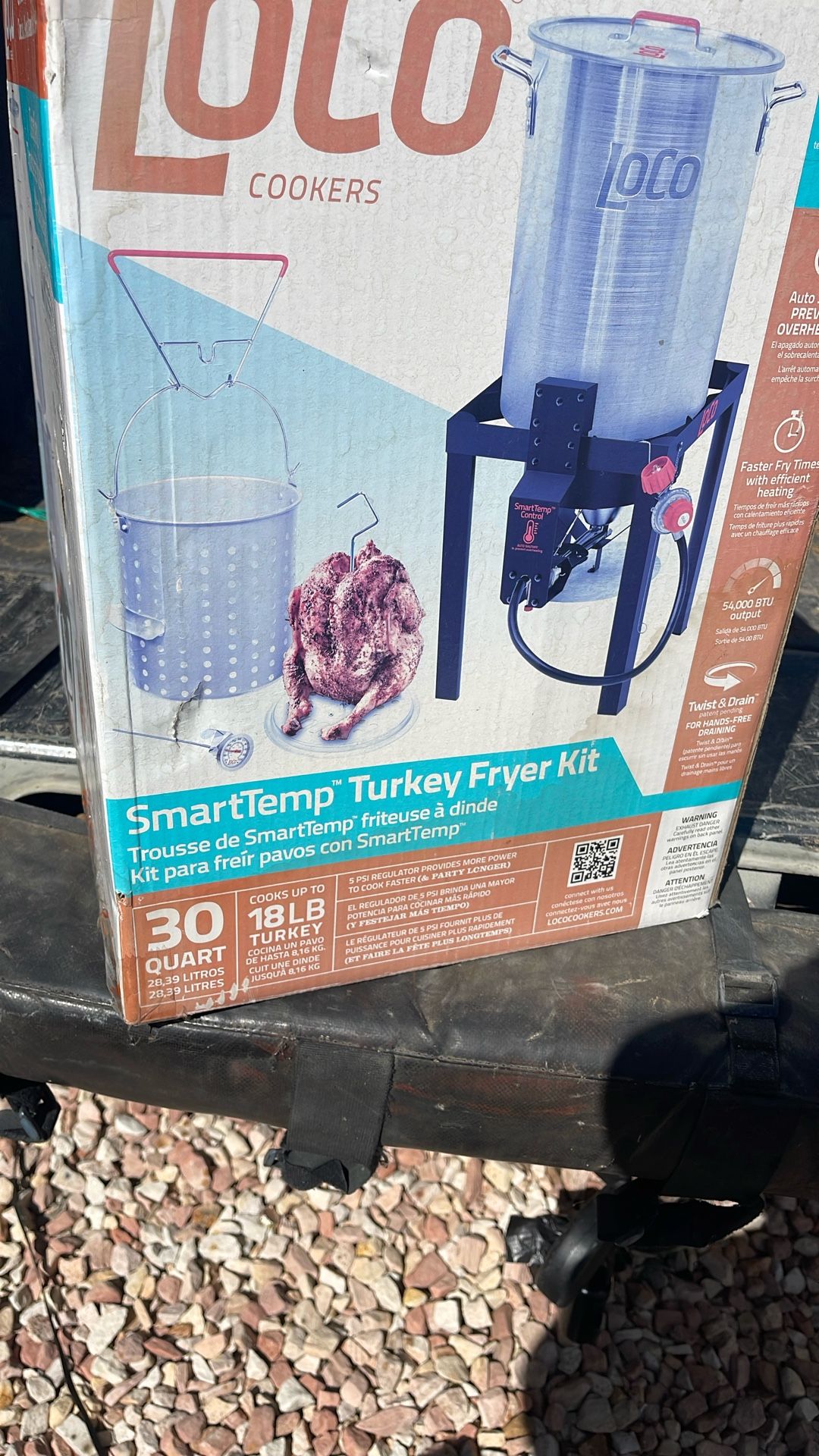 30 qt. Sure Spark Turkey Fryer