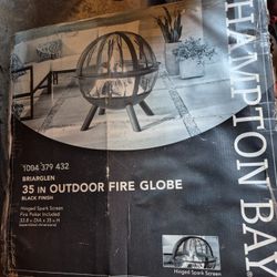 Hampton Bay Outdoor Fire Globe
