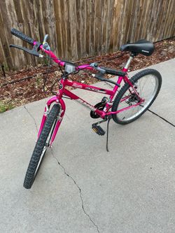 Magna 15-Speed Bike Pink Colored