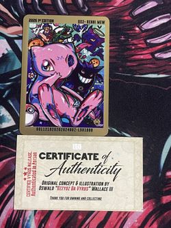 Pokémon( Mew) Gold Medal Trading