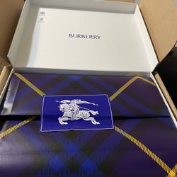 Burberry Classics Check Wool Scarf
