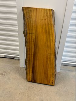 Live Edge Wood Slab