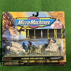 Micro Machines ALIENS Collection 1 Set 1996 New SEALED Galoob VINTAGE