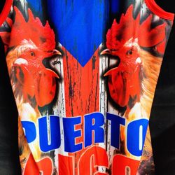 Puerto Rico Rooster Tank top Size XL New 