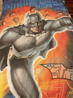 Batman Dark Knight Comforter And Top Sheet 