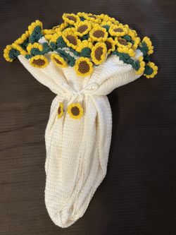 Sunflower Bouquet Blanket