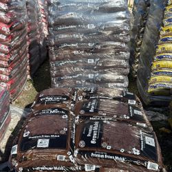 Premium Brown Mulch - Pallet