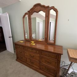 Solid Wood Dresser 