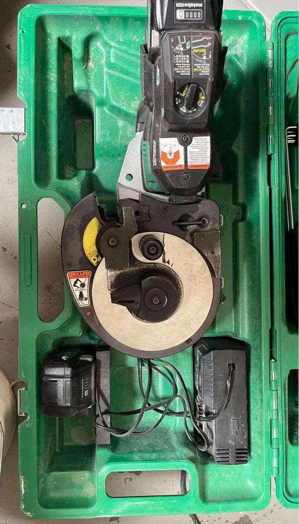 Metabo cordless rebar cutter