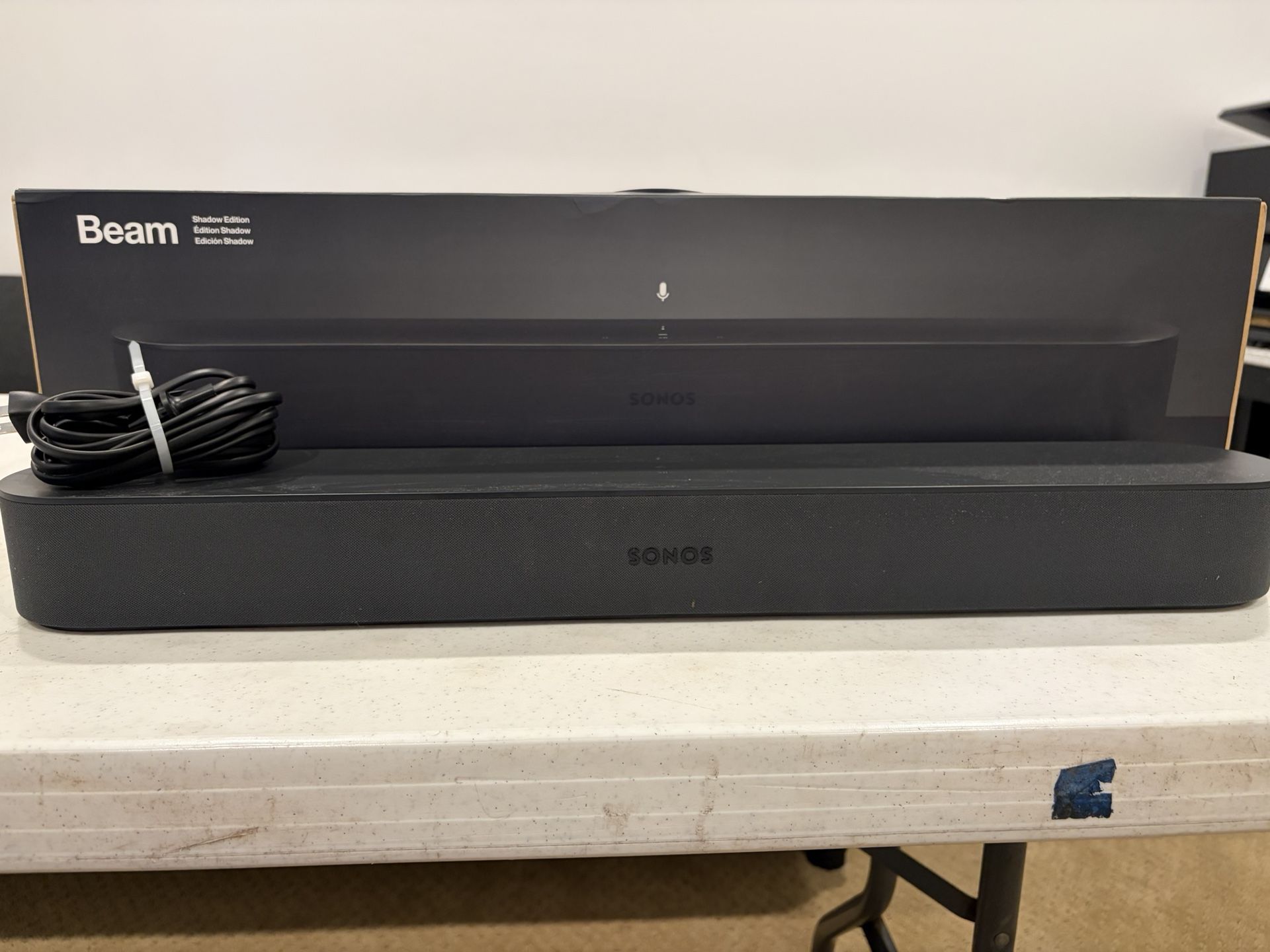 Sonos Beam Shadow Edition Soundbar AirPlay ARC WIFI HDMI Support