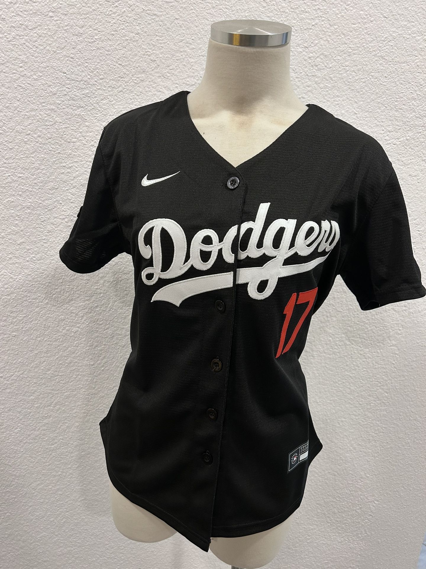 Shohei Ohtani Women’s Black Dodgers Stitch Jersey