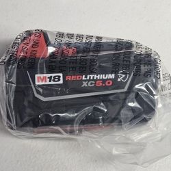 Brand New Milwaukee M18 5.0 battery
