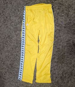 Kappa Yellow Track Pants