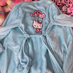 Blue Hello Kitty Robe! 