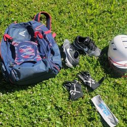 Baseball Softball Equipment Backpack Shoes Helmet Gloves