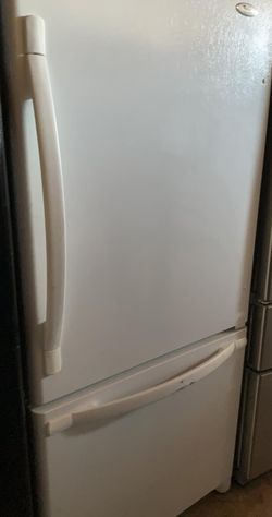 Whirlpool Bottom Freezer  White Refrigerator
