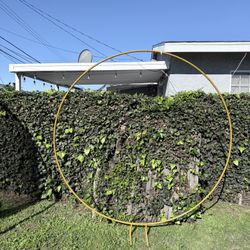 Round Metal Backdrop - Party 