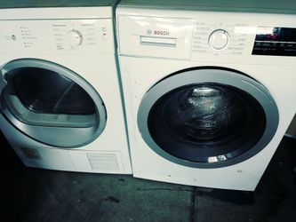 Bosch lavadoras con el cable istalado
