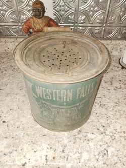 Vintage Minnows Bucket
