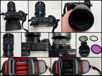 Sony A6400 + Sony 18-105mm F4 G OSS Lens Bundle | Excellent Condition