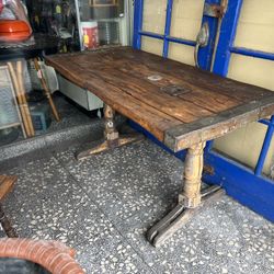 Vintage Nautical Ship Hatch Dining Table 