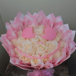 Pink Jackskellington Theme Bouquet