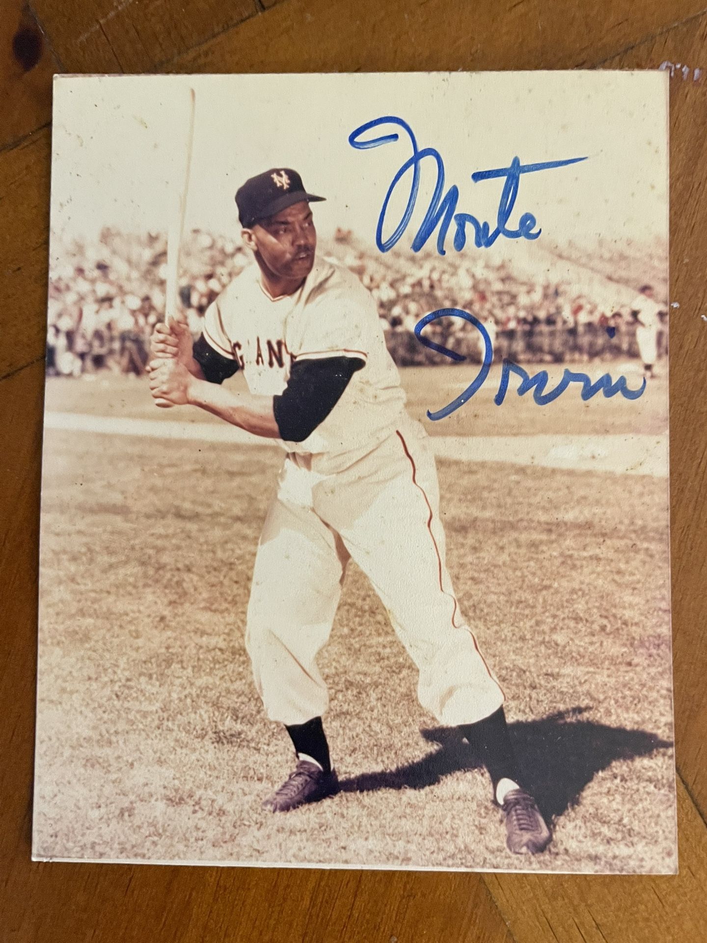 Monte Irvin Autograph