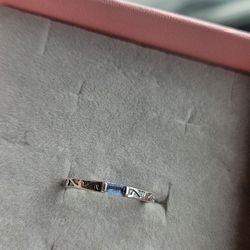 Size 6.5 Montana Sapphire Ring