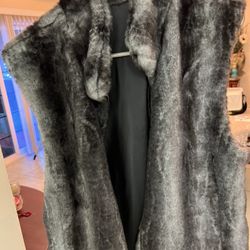 Faux Fur Vest for Woman