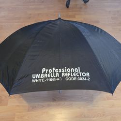 3 Pack black/white Reflector Studio Umbrellas