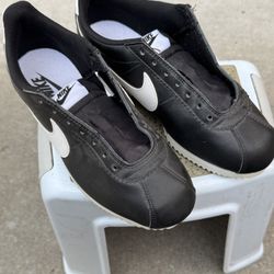 Women’s Black Nike Cortez