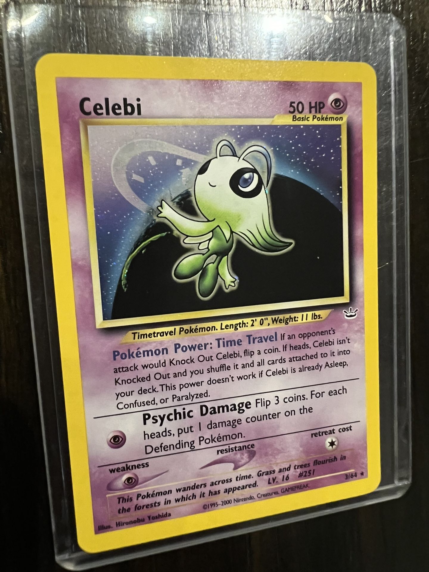 Pokemon - Celebi 2001 Neo Revelation NM