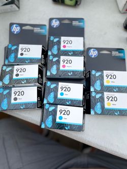 Hp 920 2 sets plus extra black