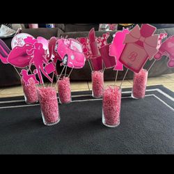 Barbie Centerpieces 6 For $14