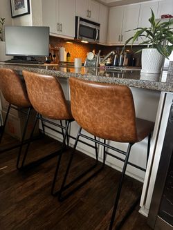 Leather Bar Stools