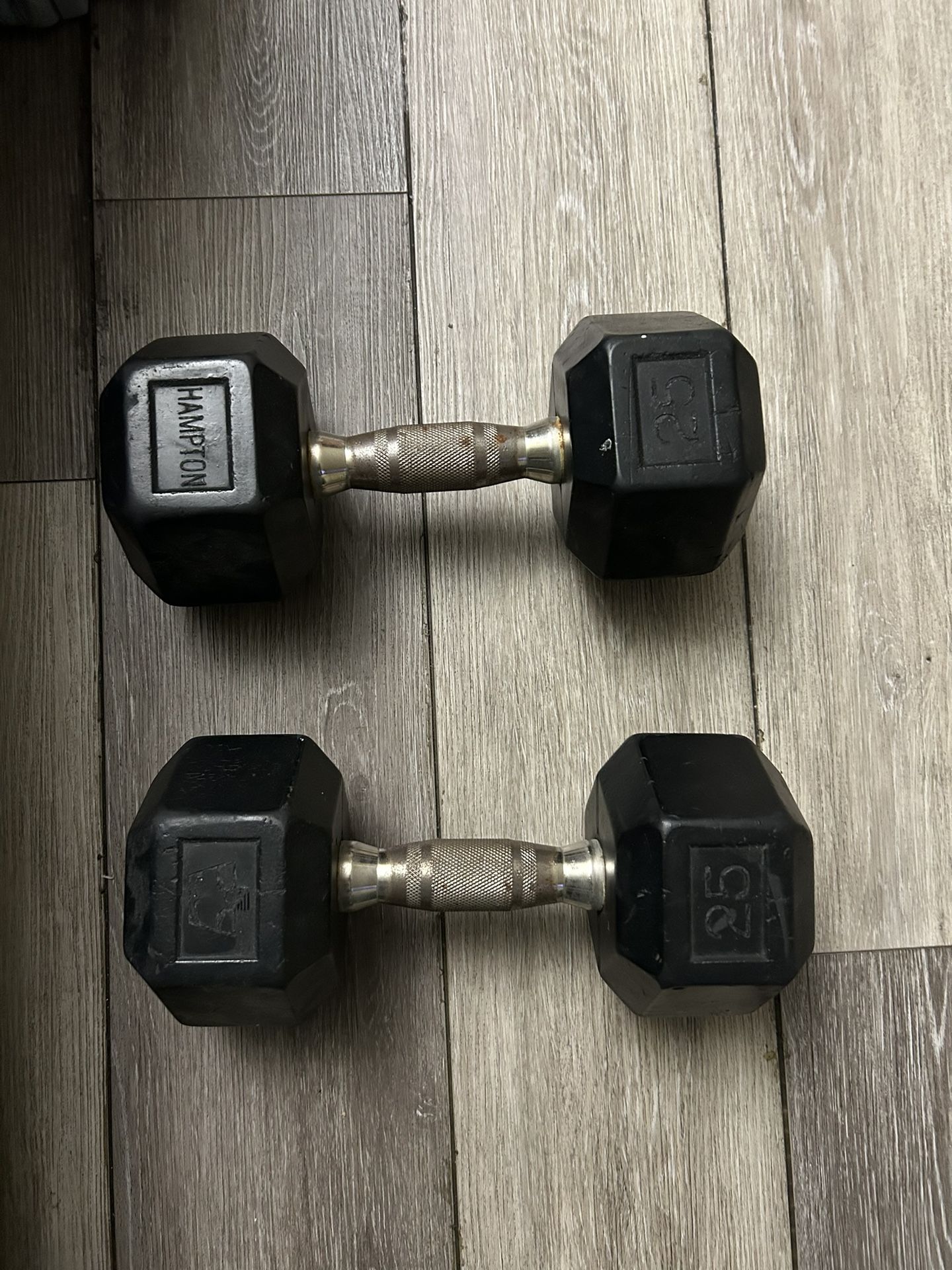 25lbs Pound Dumbbell Set