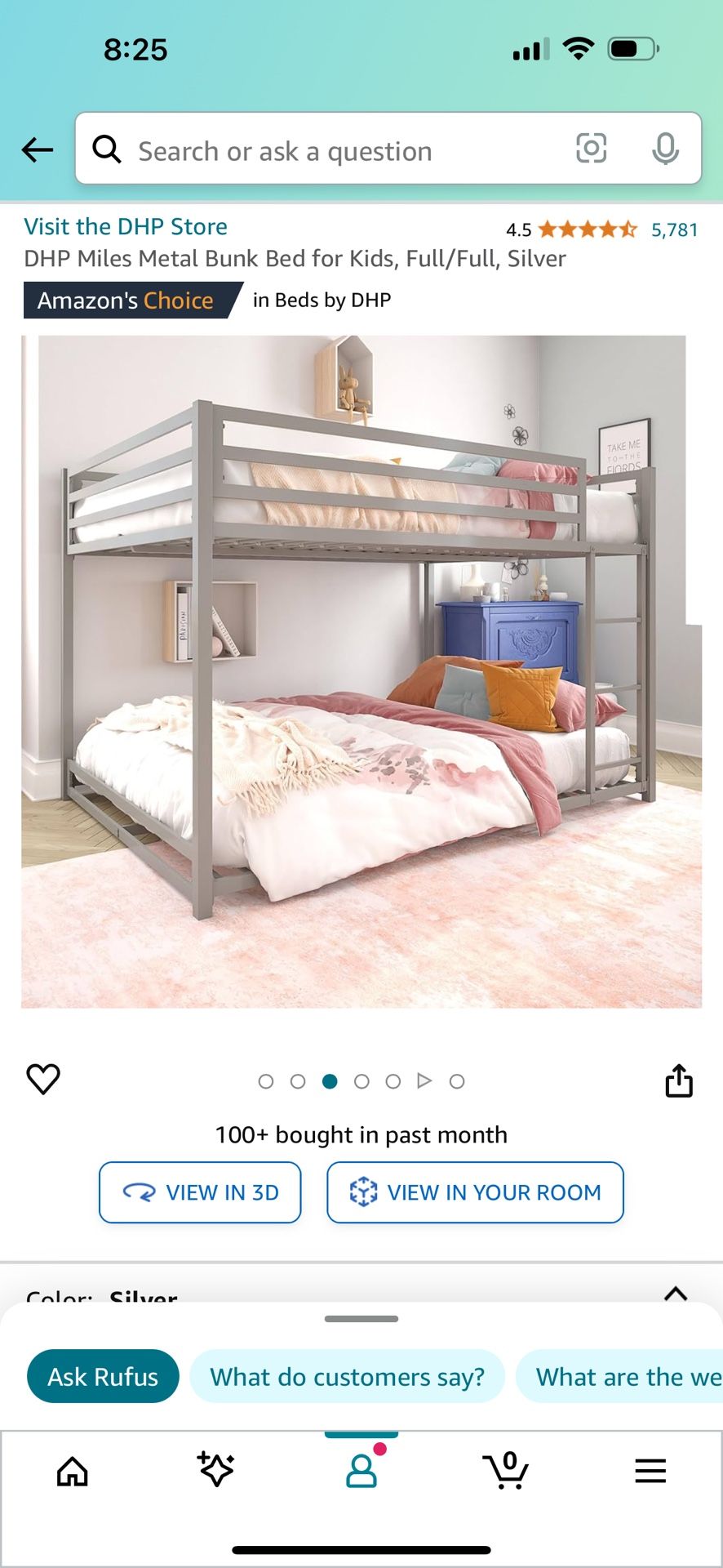 Full over full- Bunk Bed