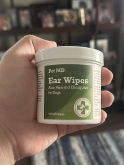 Pet MD Dog Ear Wipes