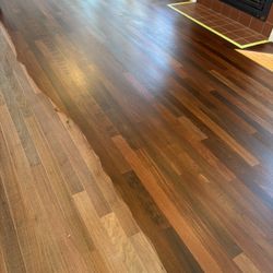 Refinish Floor Installation