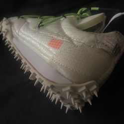 Nike Off White Waffle Racer Electric Green(White/Green/Orange)