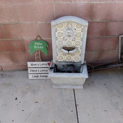 Patio Fountain And More