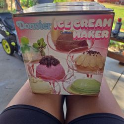 Never Opened Ice-cream Maker