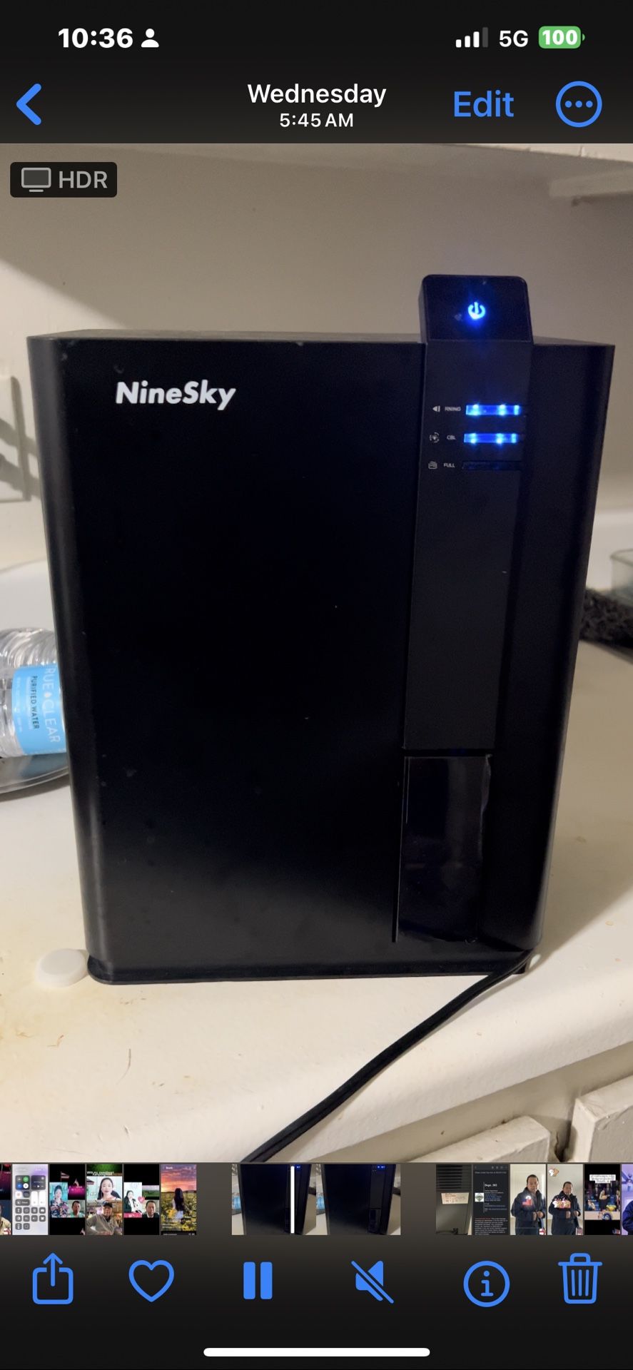 Nine Sky Dehumidifier