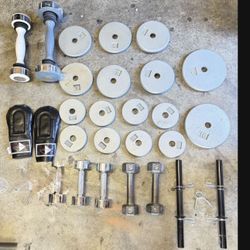 Gym Weights/ Dumbbells/boxing Gloves Etc 
