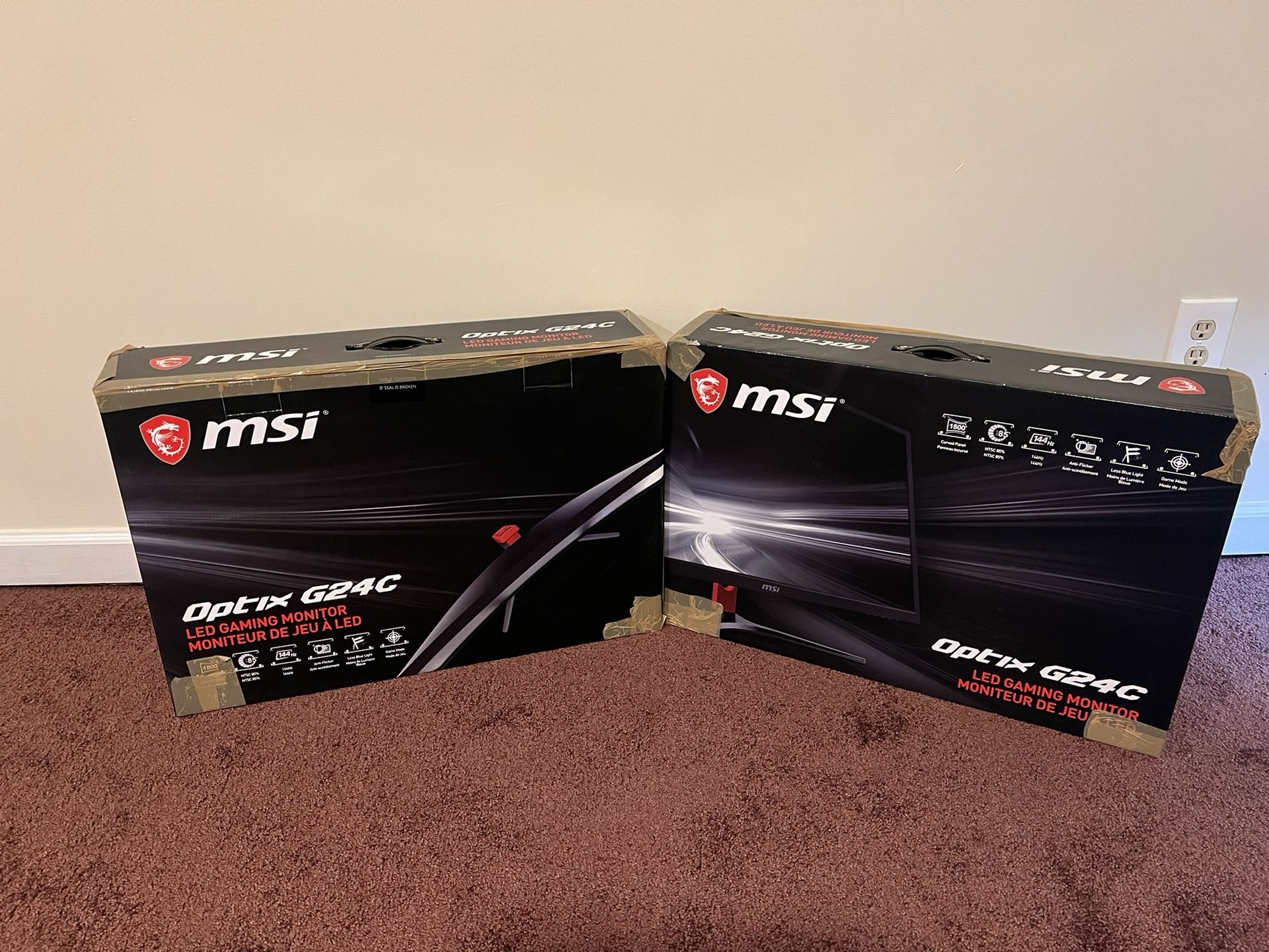 MSI Curved Gaming Monitors 