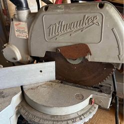 Milwaukee magnum miter Saw